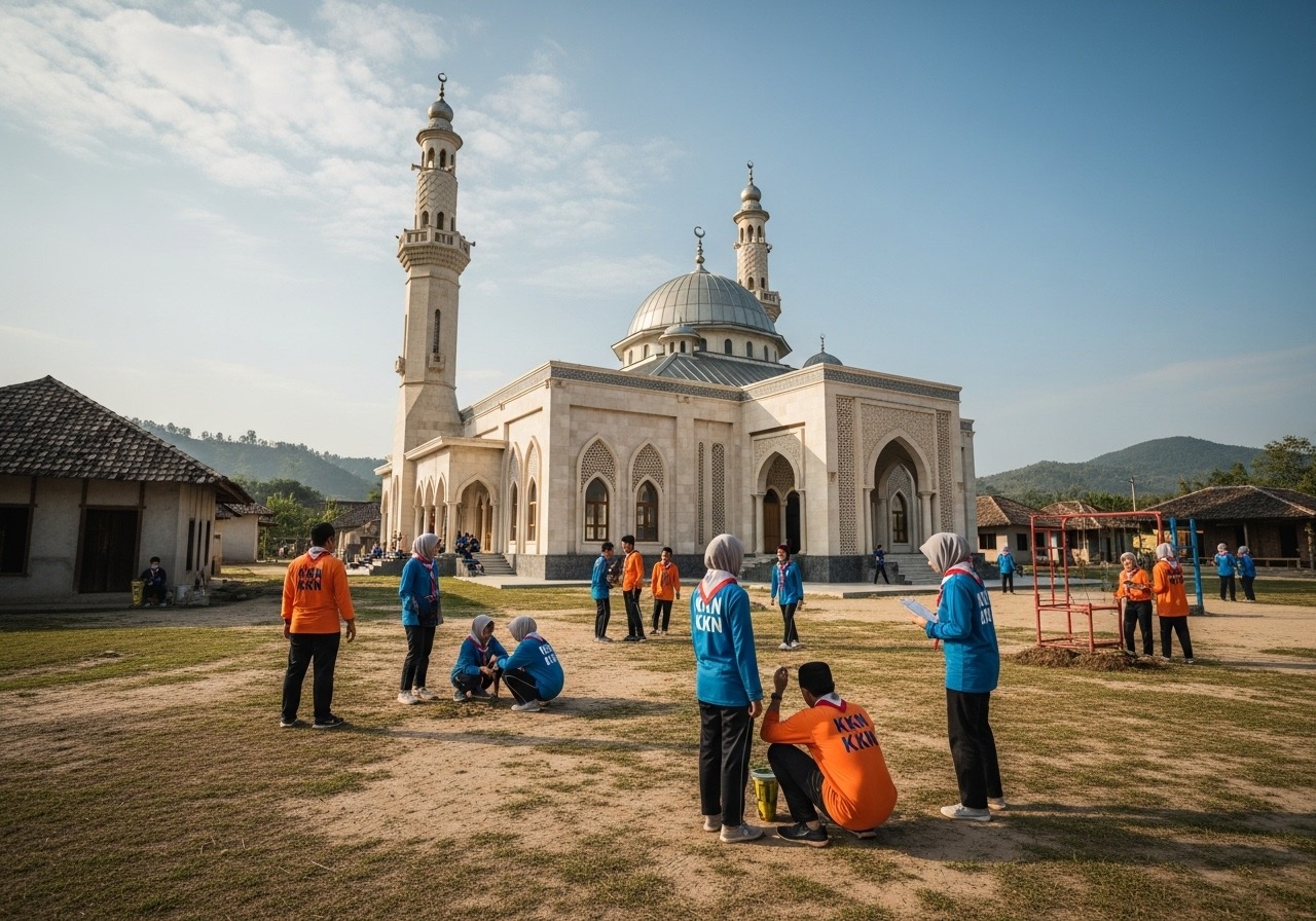 Silaturahmi dengan Rohis Masjid Assegaf