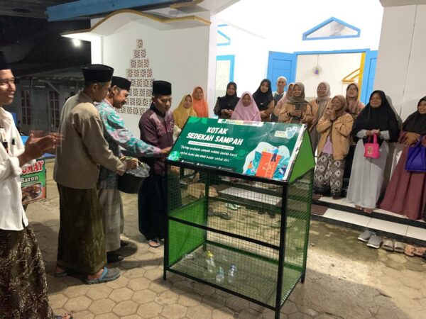 Peresmian Sedekah Sampah di Masjid Ar-Rohman Cikakak